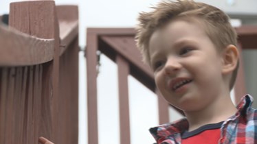 Picture of Kristy Scamman's three year old son, Cooper.
